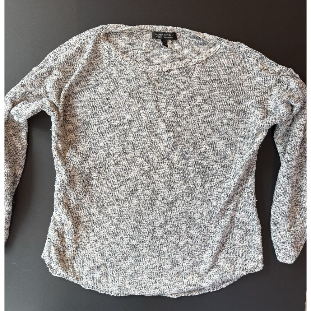 Banana Republic Women’s Italian Yarn Sweater Size S Crew Neck Long Sleeve